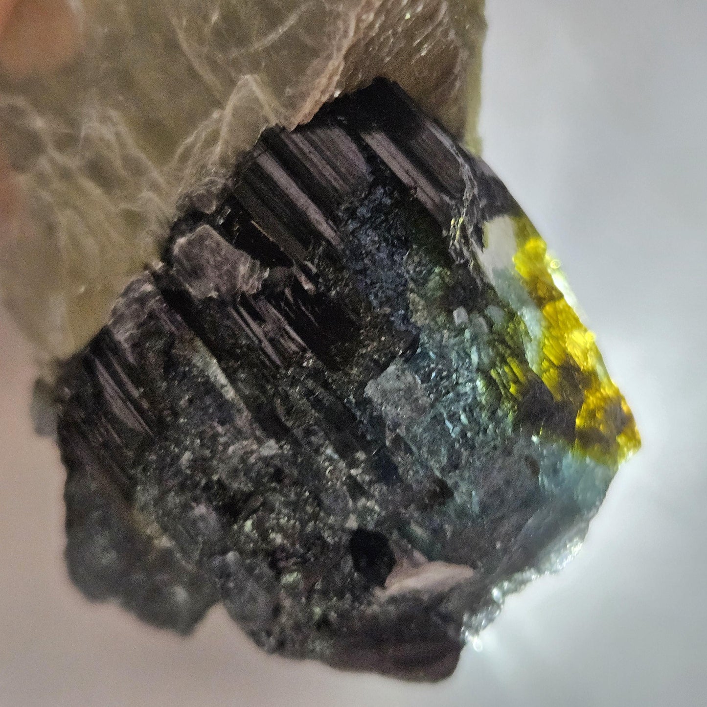 Blue Tourmaline Crystal 62.77g
