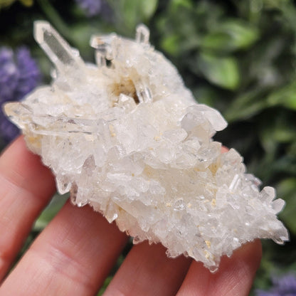 Colombian Lemurian Quartz Cluster, Raw Quartz Crystal from Colombia