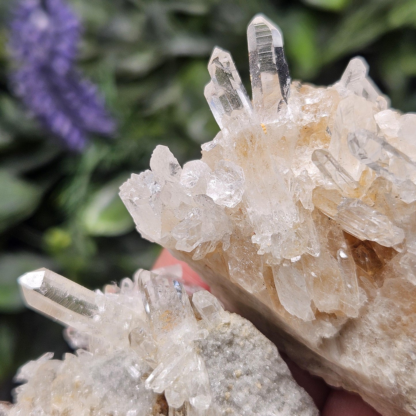 Colombian Lemurian Quartz Cluster, Raw Quartz Crystal from Colombia