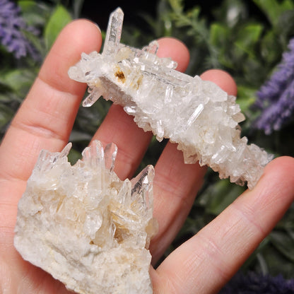 Colombian Lemurian Quartz Cluster, Raw Quartz Crystal from Colombia