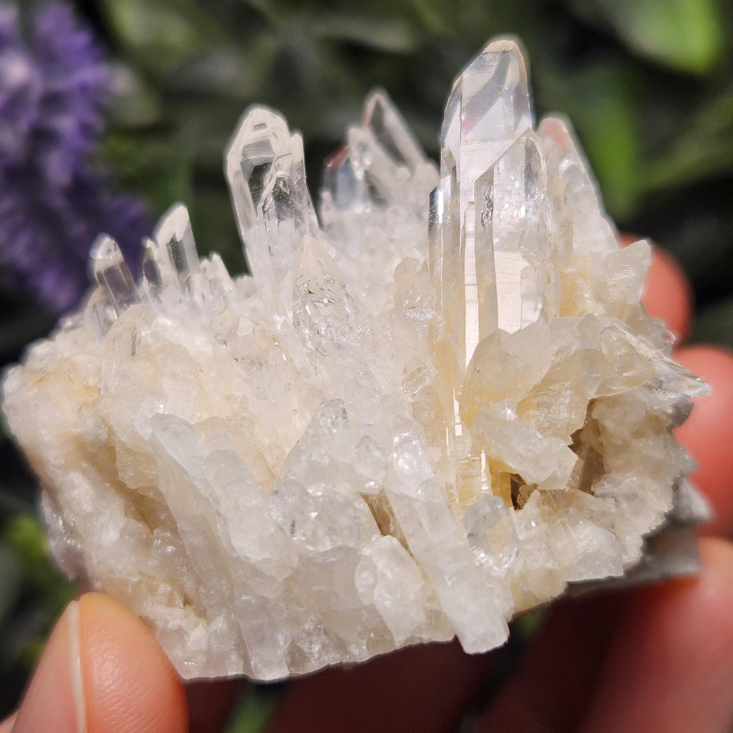 Colombian Lemurian Quartz Cluster, Raw Quartz Crystal from Colombia