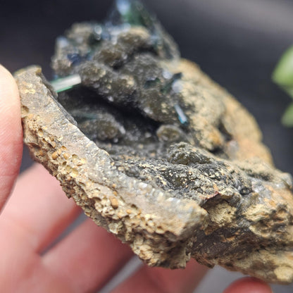 Vivianite Crystal Cluster 212g, Vivianite Specimen, Raw Blue