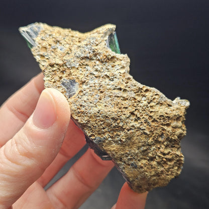 Vivianite Crystal Cluster 90.55g, Vivianite Specimen, Raw Blue