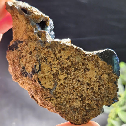 Vivianite Crystal Cluster 140g, Vivianite Specimen, Raw Blue