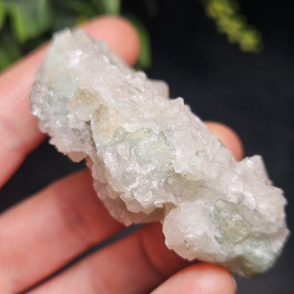 Datolite Crystal with Apophyllite Druze 60.8g