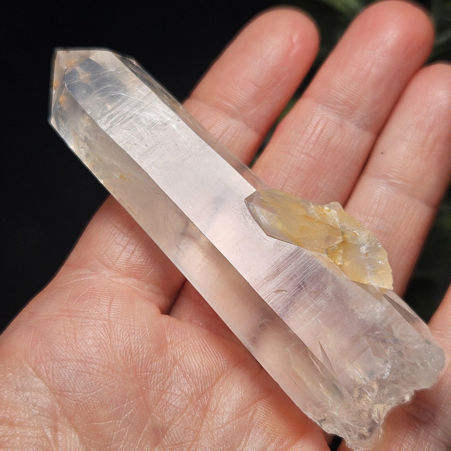 Blue Needle Quartz 51.45g, Colombian Crystal