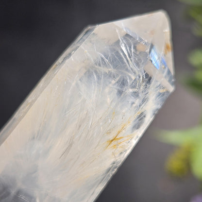 Blue Needle Quartz 51.45g, Colombian Crystal