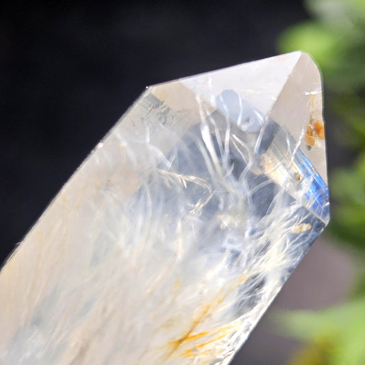 Blue Needle Quartz 51.45g, Colombian Crystal