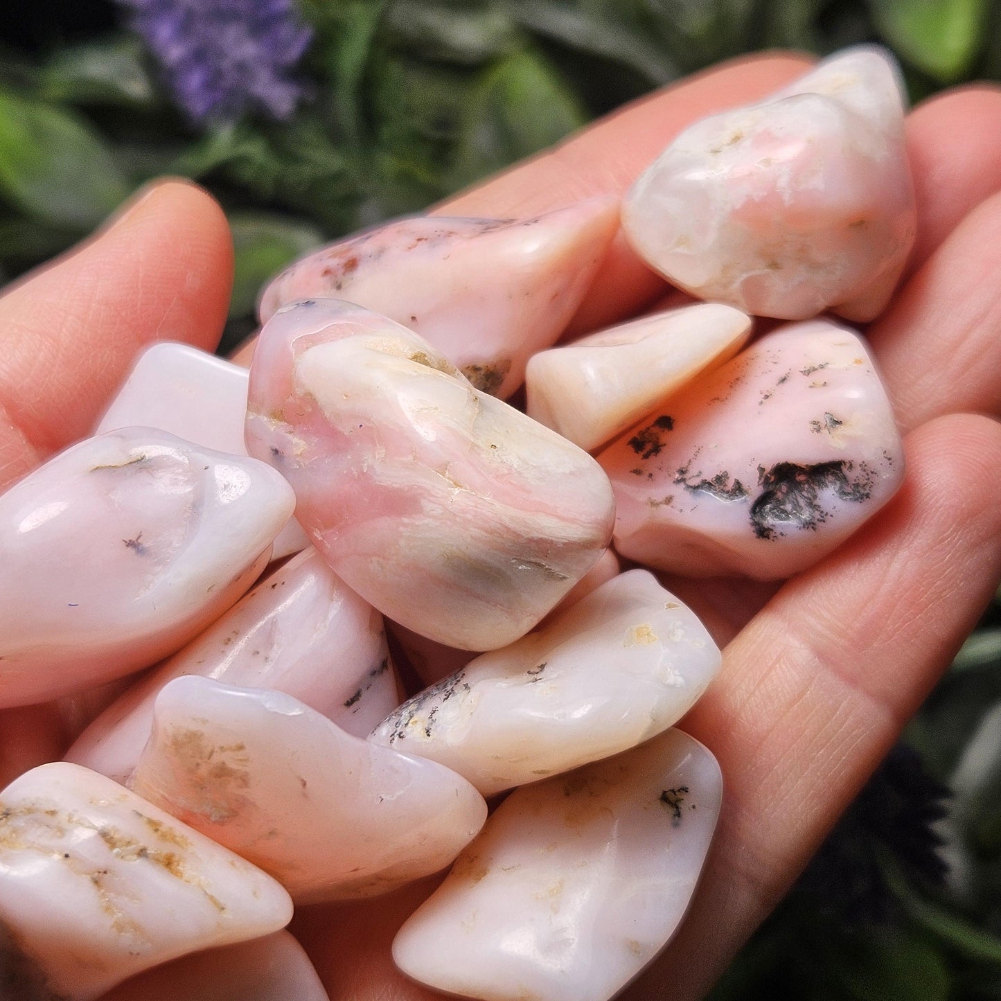 Pink Opal Crystal from Peru (2