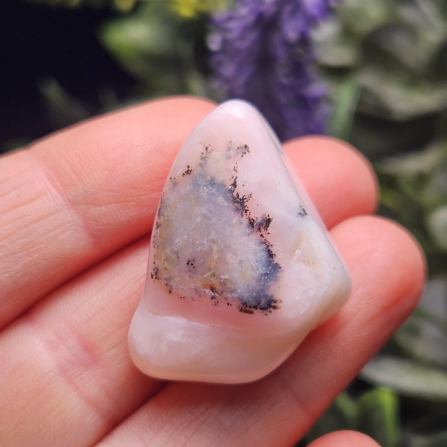 Pink Opal Crystal from Peru (2