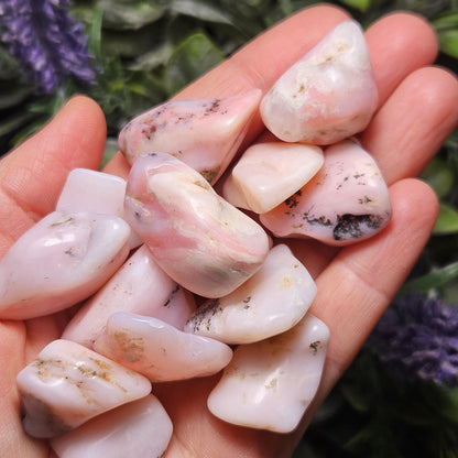 Pink Opal Crystal from Peru (2