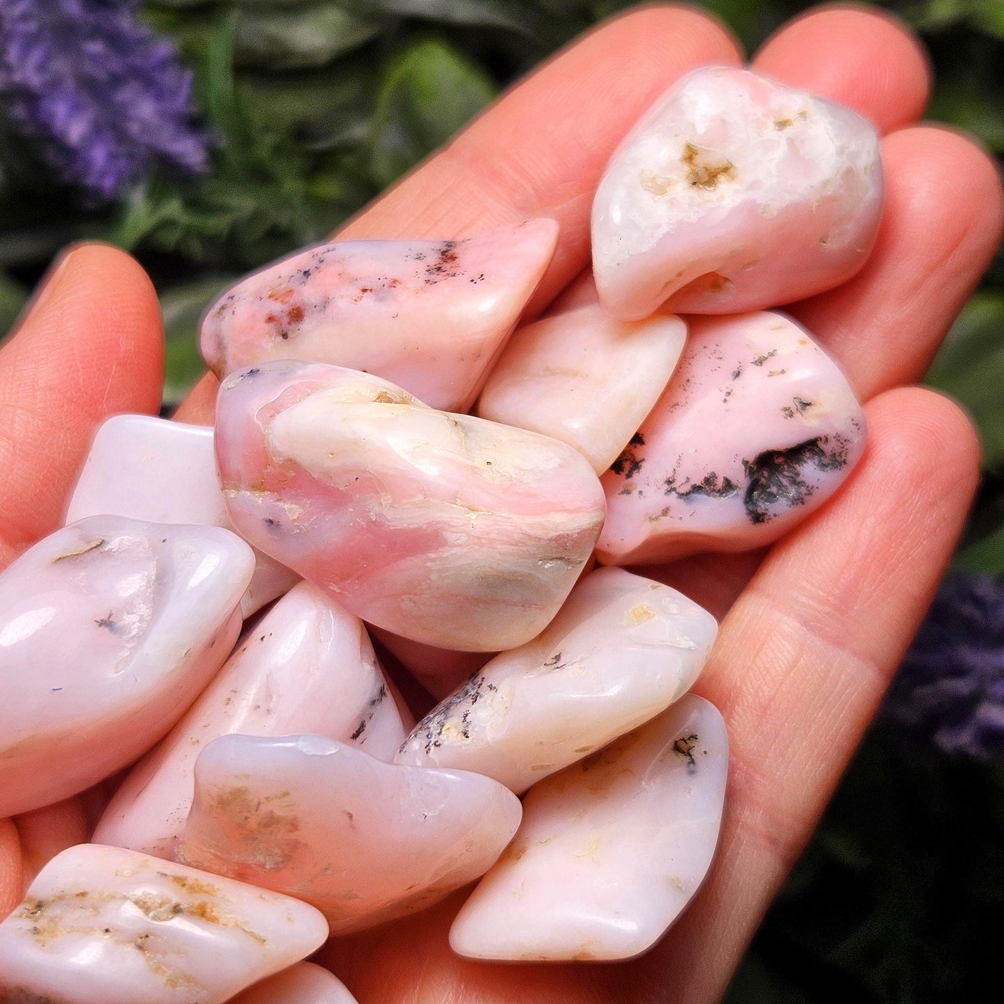 Pink Opal Crystal from Peru (2