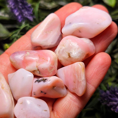 Pink Opal Crystal from Peru (2
