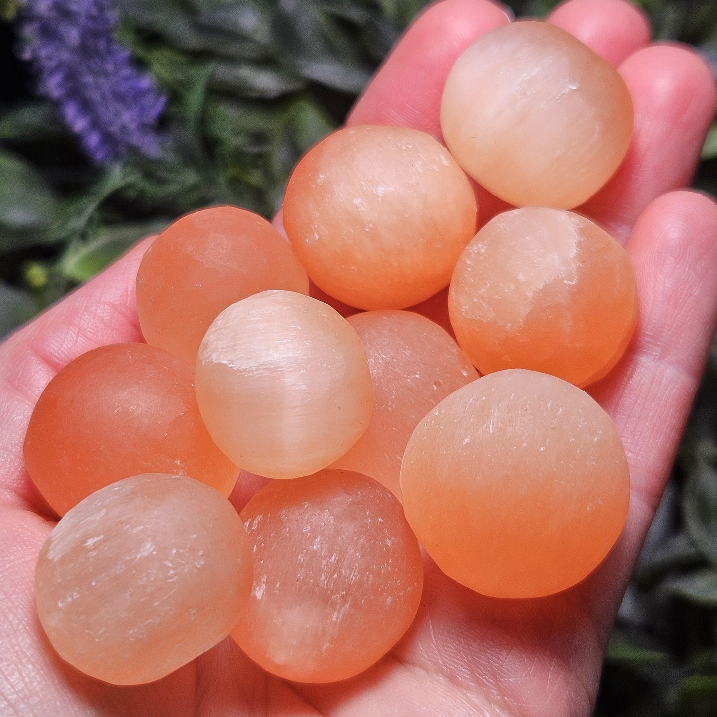 Orange Selenite Tumbled Crystals (0.75