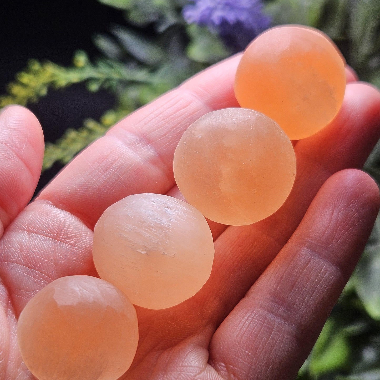 Orange Selenite Tumbled Crystals (0.75