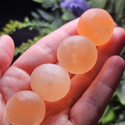 Orange Selenite Tumbled Crystals (0.75