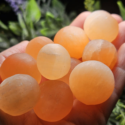 Orange Selenite Tumbled Crystals (0.75
