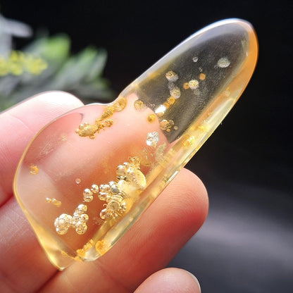 Amber with Bugs & Static Enhydro 6.09g