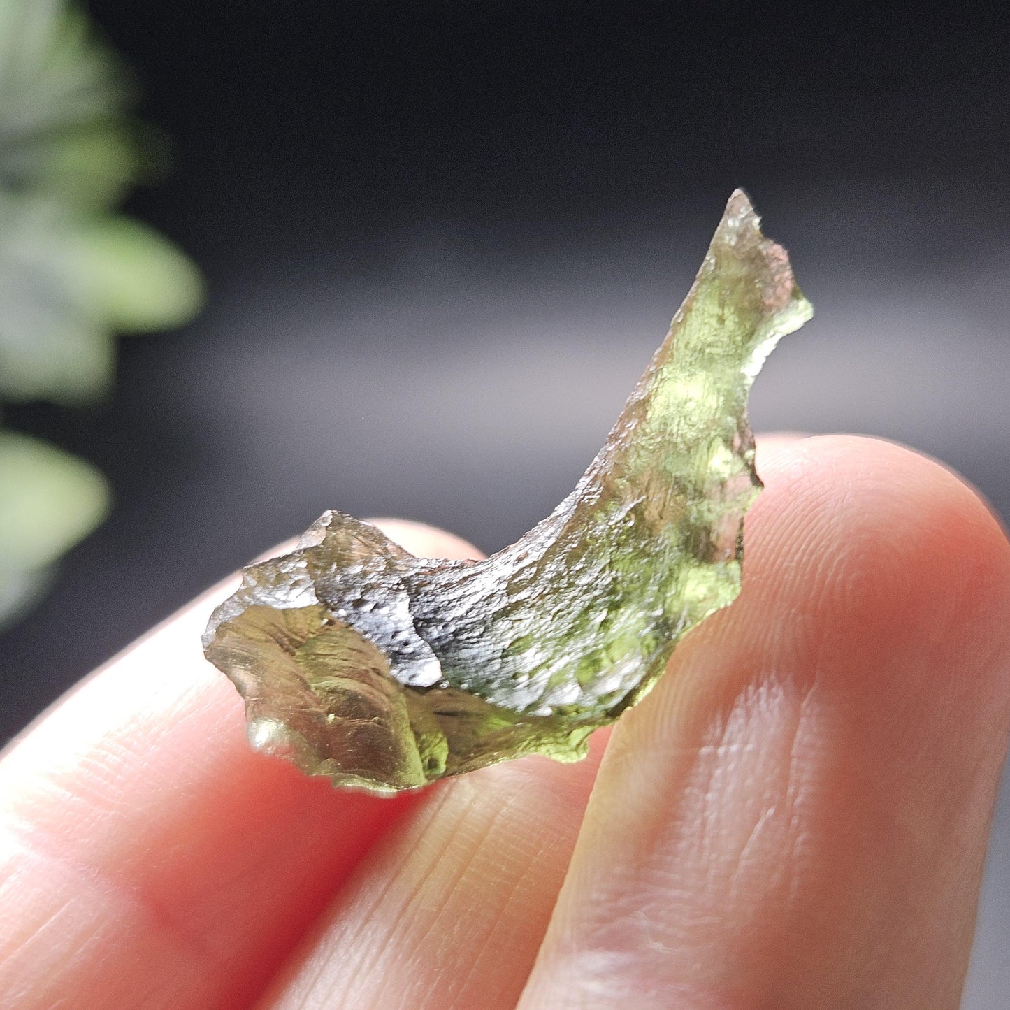 Authentic Moldavite Tektite Specimen 2.17g