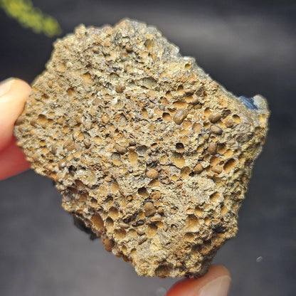 Vivianite Crystal Cluster 109.55g, Vivianite Specimen, Raw Blue