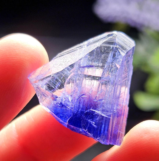 Tanzanite Crystal 6.69g, Bi Colored Raw Tanzanite Stone Specimen