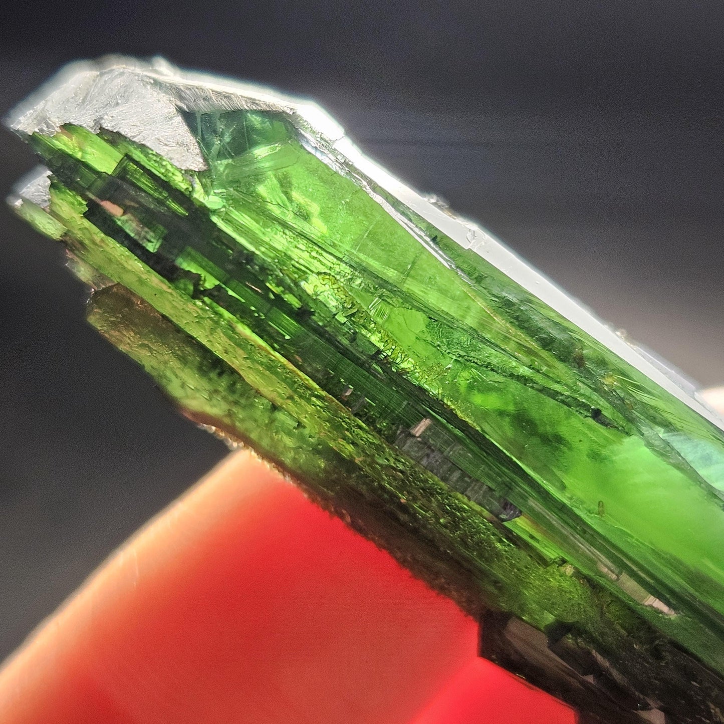 AAA Vivianite Crystal Specimen 14.89g, Terminated Vivianite Crystal, Raw Blue