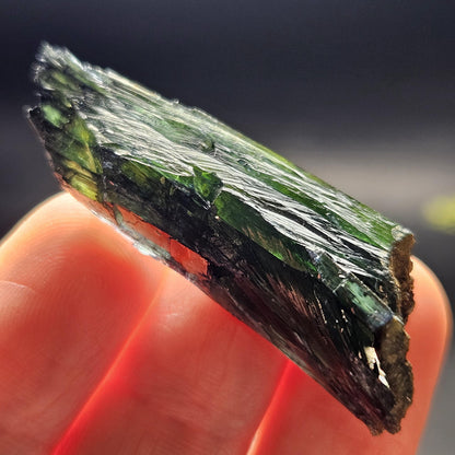 AAA Vivianite Crystal Specimen 8.45g, Terminated Vivianite Crystal, Raw Blue
