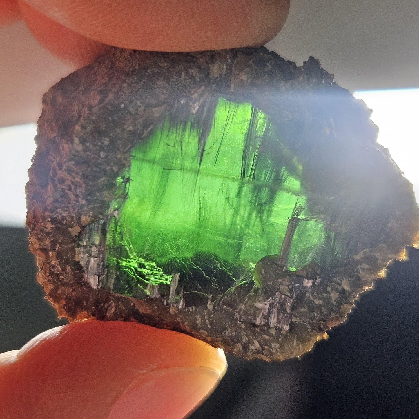 Vivianite Crystal Cluster 18.89g, Vivianite Specimen, Raw Blue