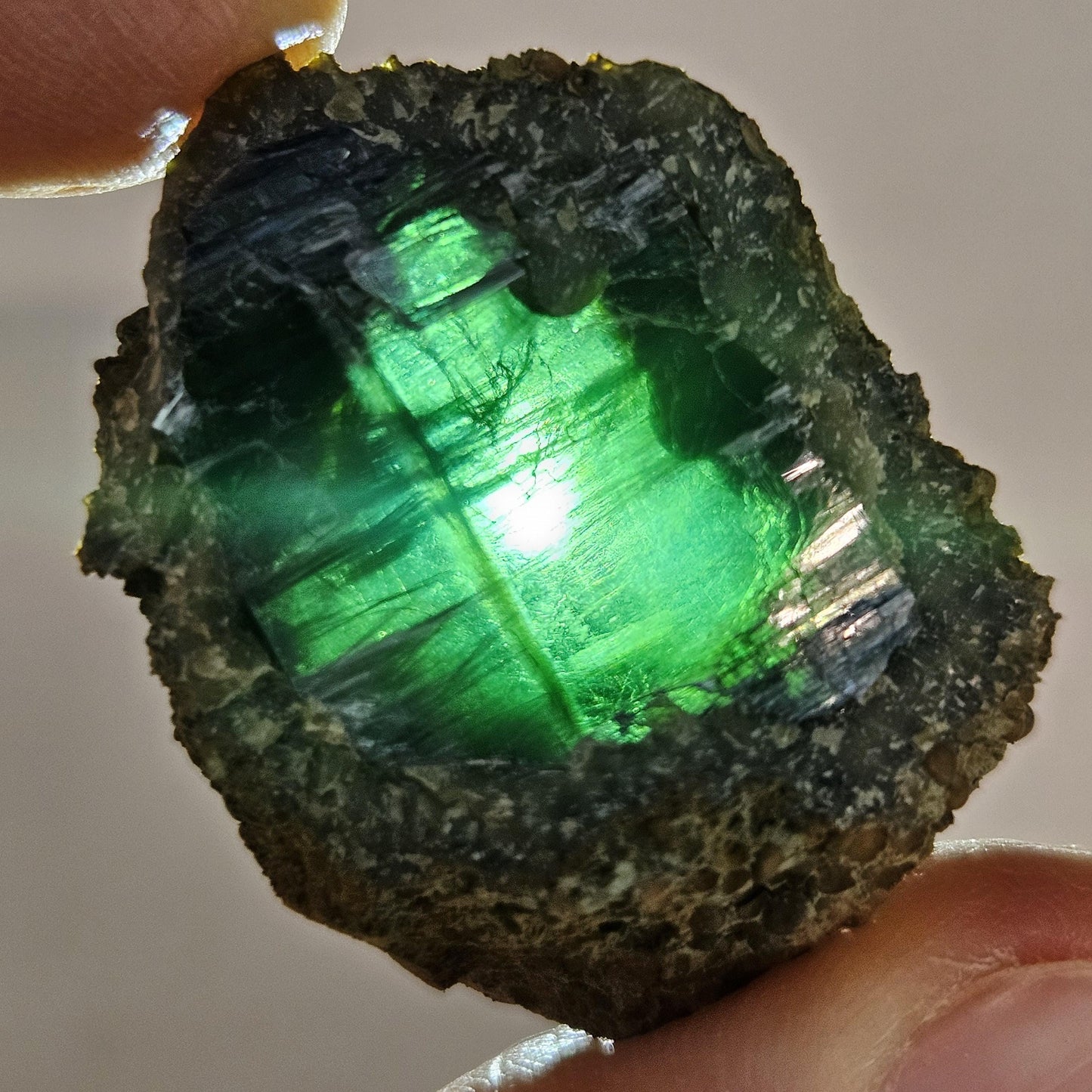 Vivianite Crystal Cluster 18.89g, Vivianite Specimen, Raw Blue