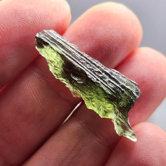 Moldavite Specimen from Vrabce 2.07g