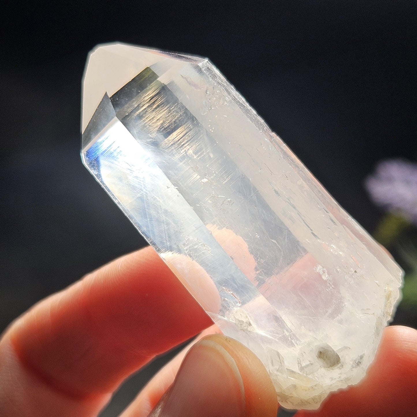 Blue Needle Quartz from Colombia 31.4g, Colombian Crystal