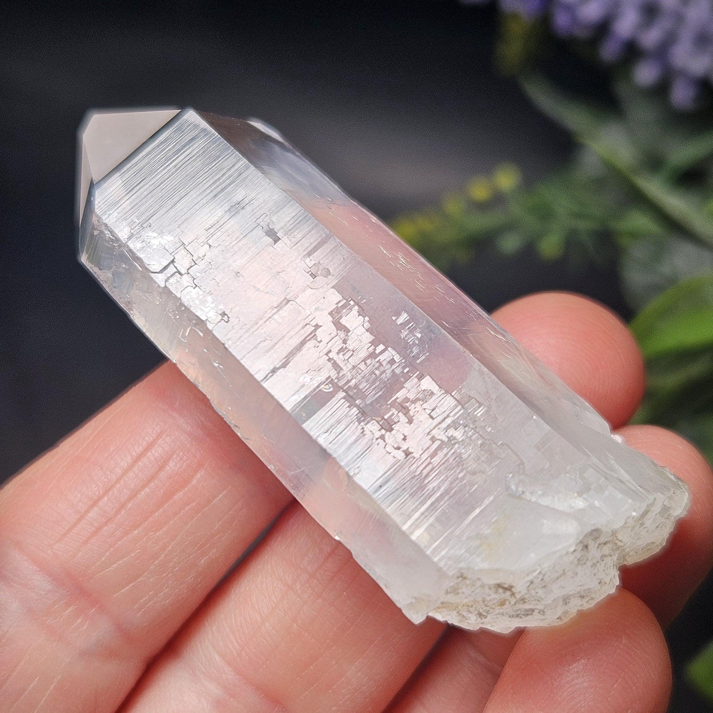 Blue Needle Quartz from Colombia 31.4g, Colombian Crystal
