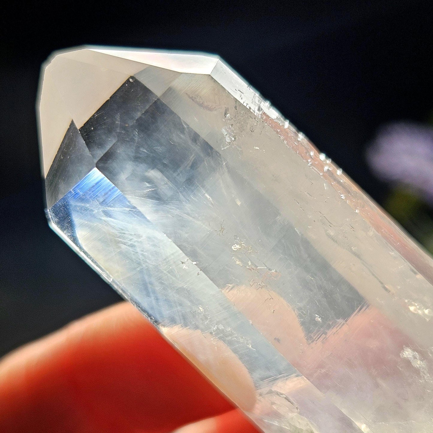 Blue Needle Quartz from Colombia 31.4g, Colombian Crystal