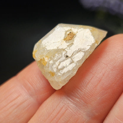 Phenacite Crystal from Nigeria 4.9g, Raw Terminated Phenacite