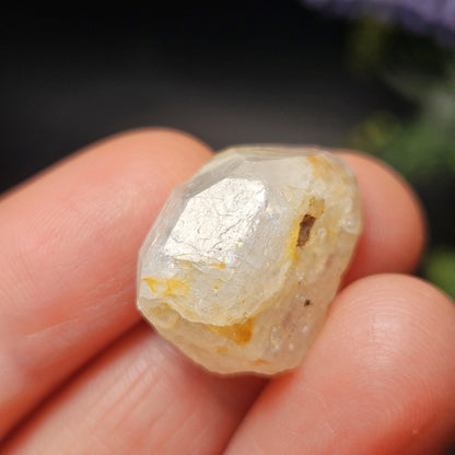 Phenacite Crystal from Nigeria 4.9g, Raw Terminated Phenacite