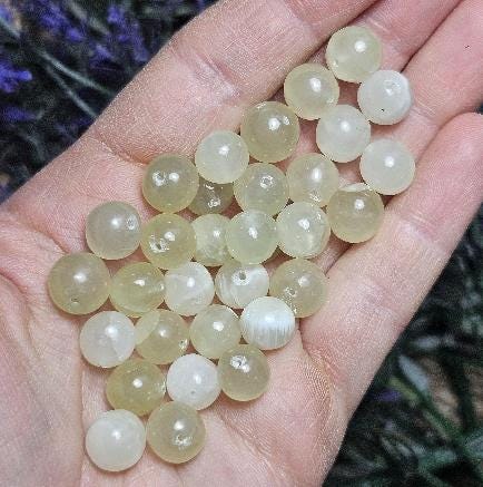 Libyan Desert Glass Bead, Libyan Gold Tektite Crystal Beads, LDG