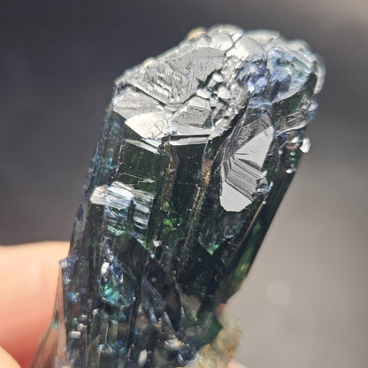 Vivianite Crystal Specimen 39.00g, Terminated Vivianite Crystal, Raw Blue