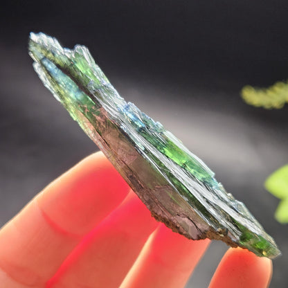 Vivianite Crystal Cluster 18.37g, Vivianite Specimen, Raw Blue