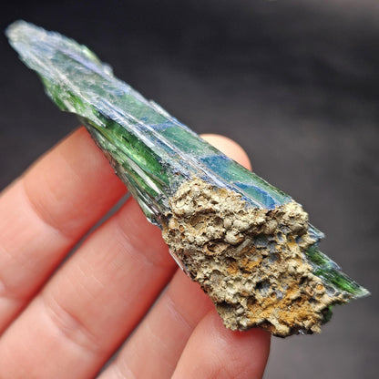 Vivianite Crystal Cluster 18.37g, Vivianite Specimen, Raw Blue