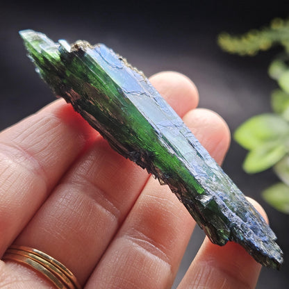 Vivianite Crystal Cluster 18.37g, Vivianite Specimen, Raw Blue