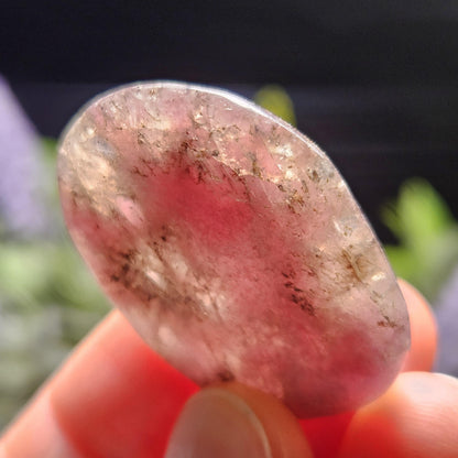 Lepidolite Polished Stone 1.25", Lepidolite Crystal Specimen