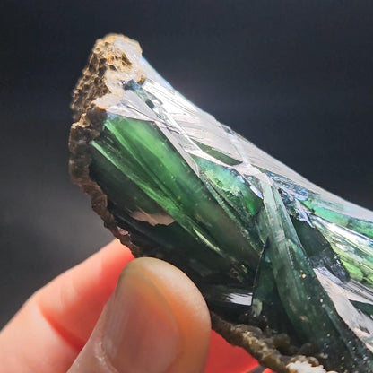 Vivianite Crystal Cluster 90.55g, Vivianite Specimen, Raw Blue