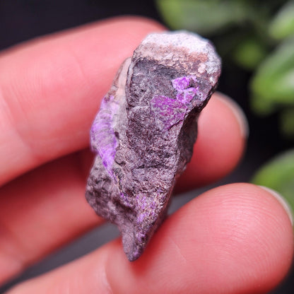 Raw Fibrous Sugilite Specimen 8.11g, Sugilite Crystal from South Africa