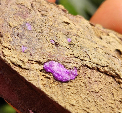 Fibrous Sugilite Specimen 75.95g, Raw South African Sugilite Crystal