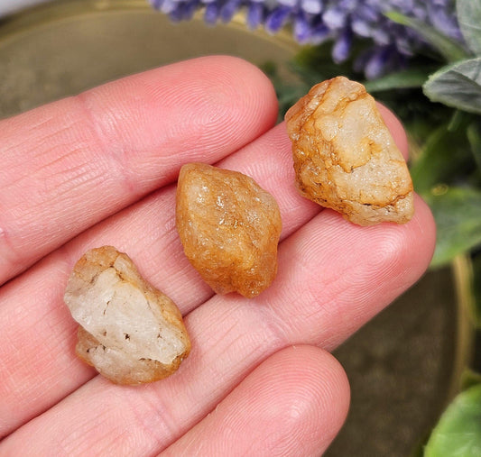 Gold Phenacite Crystal (2