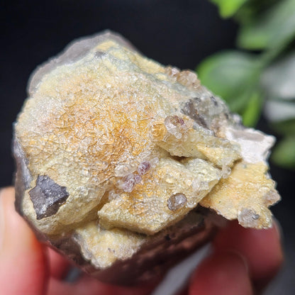 Hyalite Opal on Smoky Quartz Crystal 129.9g, Namibian Crystal Specimen