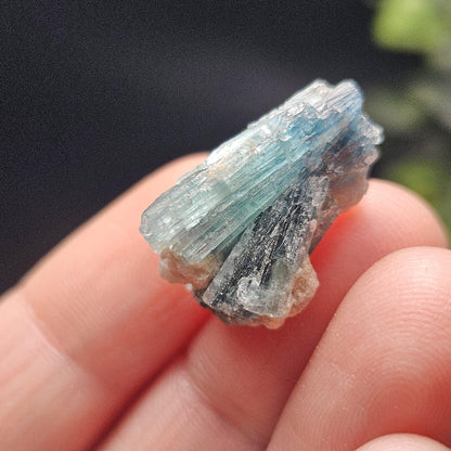 Blue Tourmaline Crystal Specimen from Brazil (3
