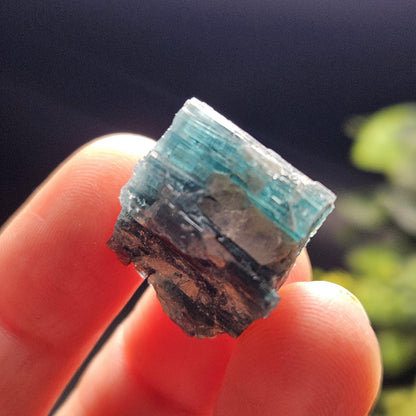 Blue Tourmaline Crystal Specimen from Brazil (3