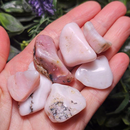 Pink Opal Crystal from Peru (2