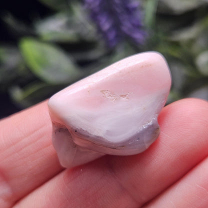 Pink Opal Crystal from Peru (2